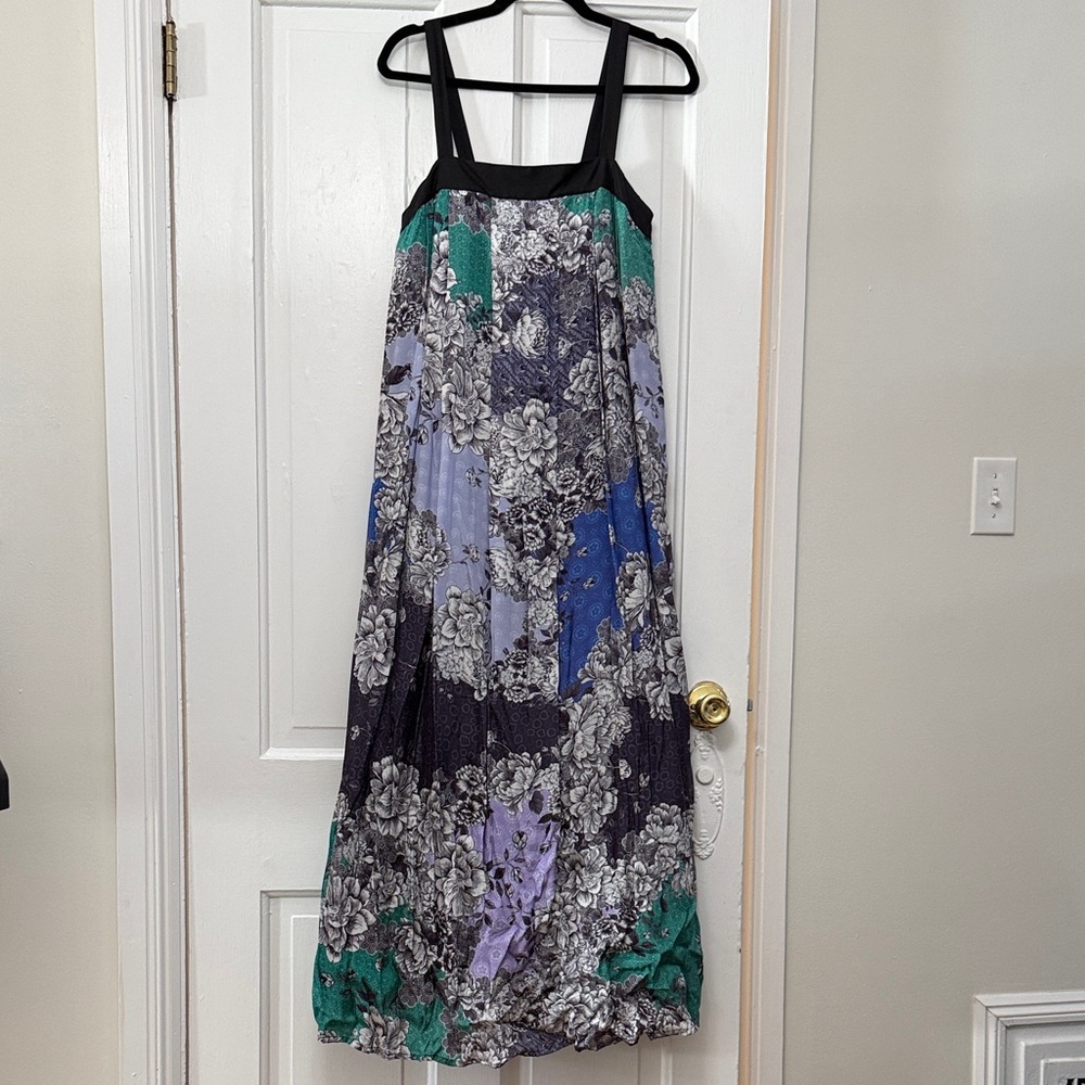 Anthropologie Floral Maxi Dress